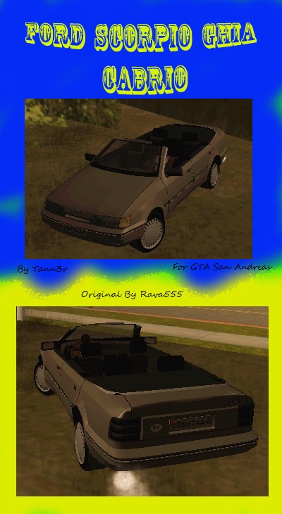 Ford Scoripon Cabriolet